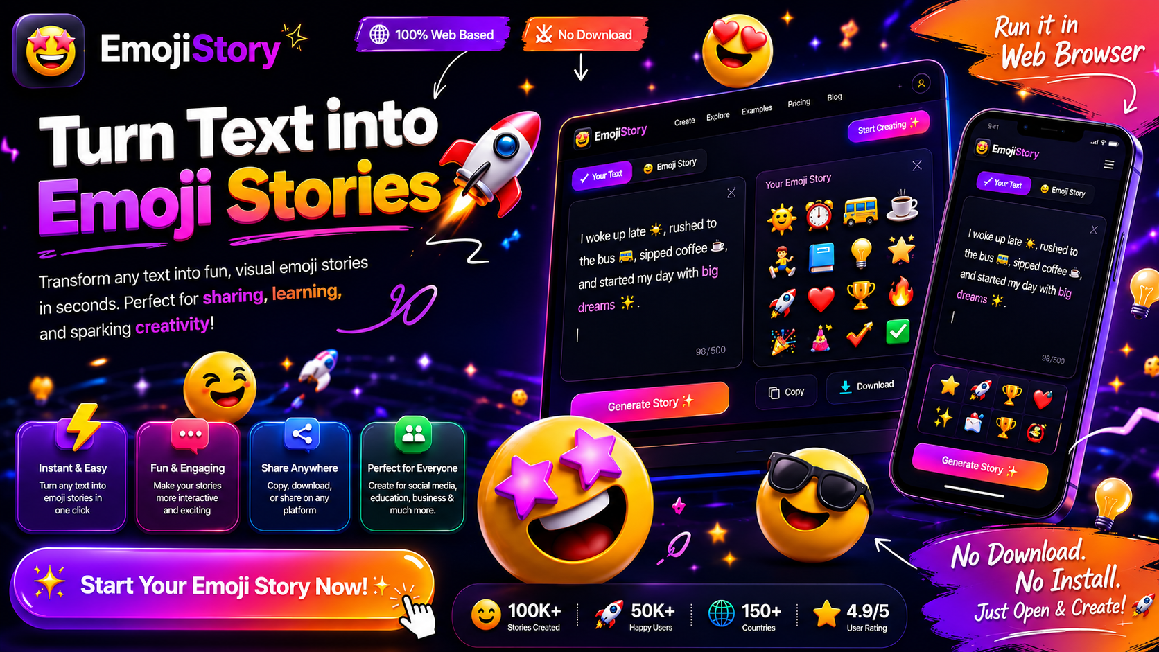 EmojiStory preview